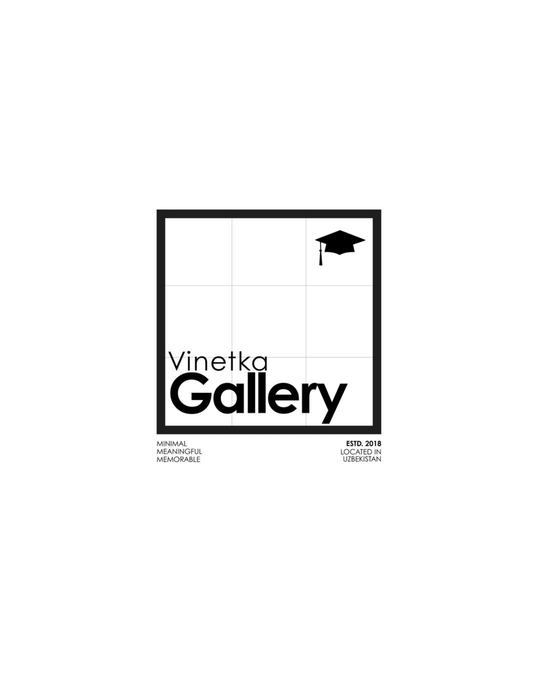 Vinetka Gallery Minimal Education Logo logo