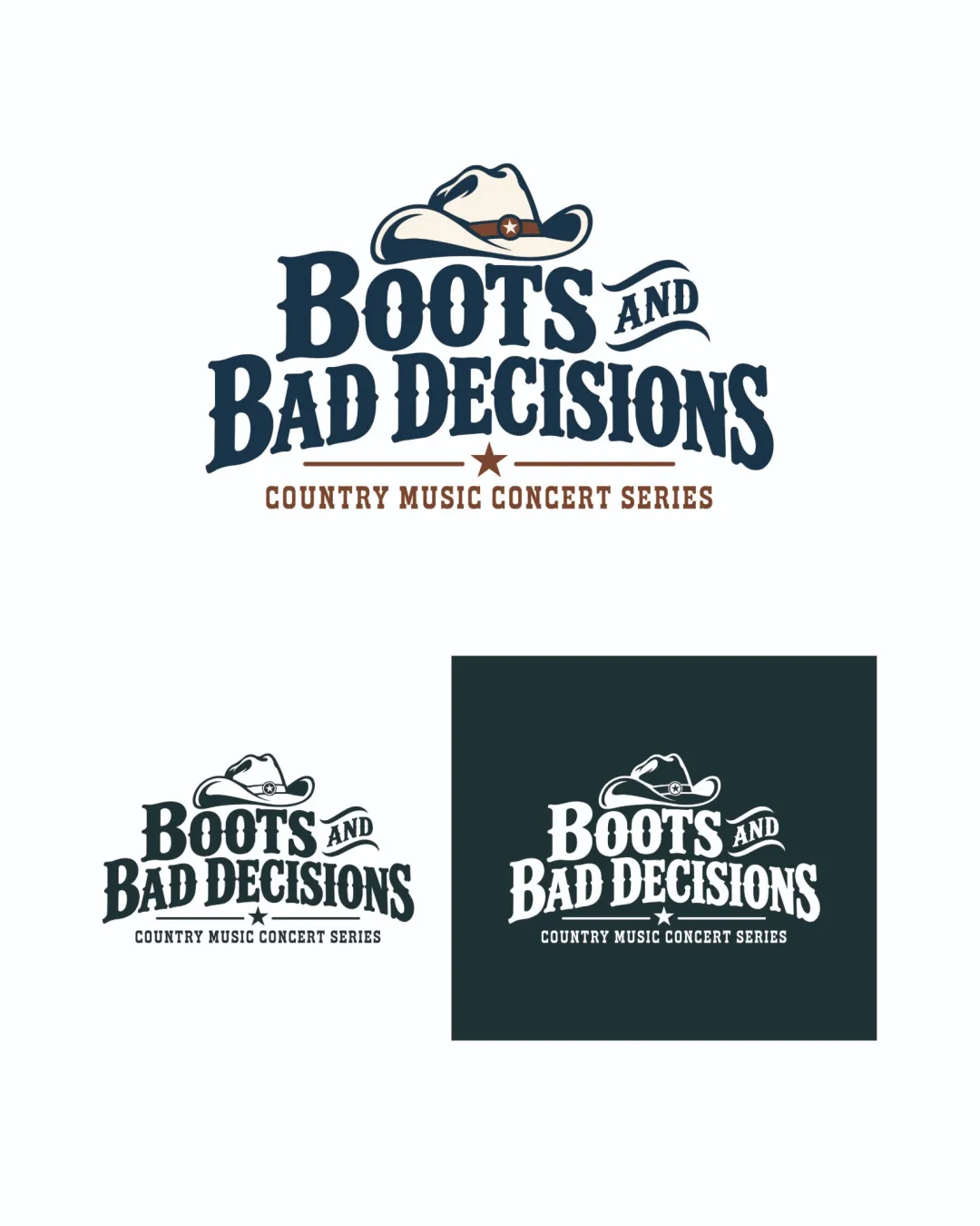 Boots Bad Decisions Music Logo logo