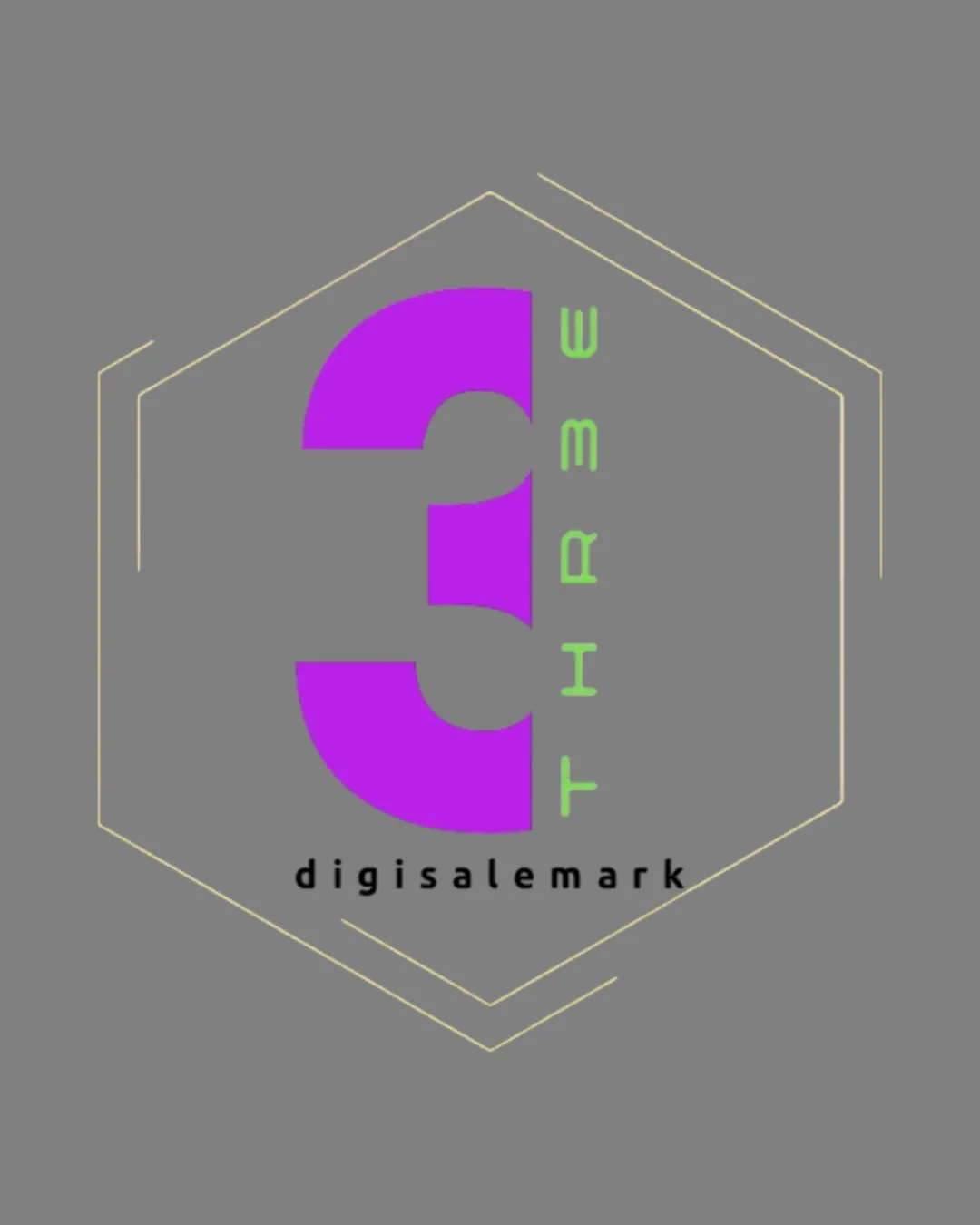 Thr3e Digisalemark Digital Logo Review logo