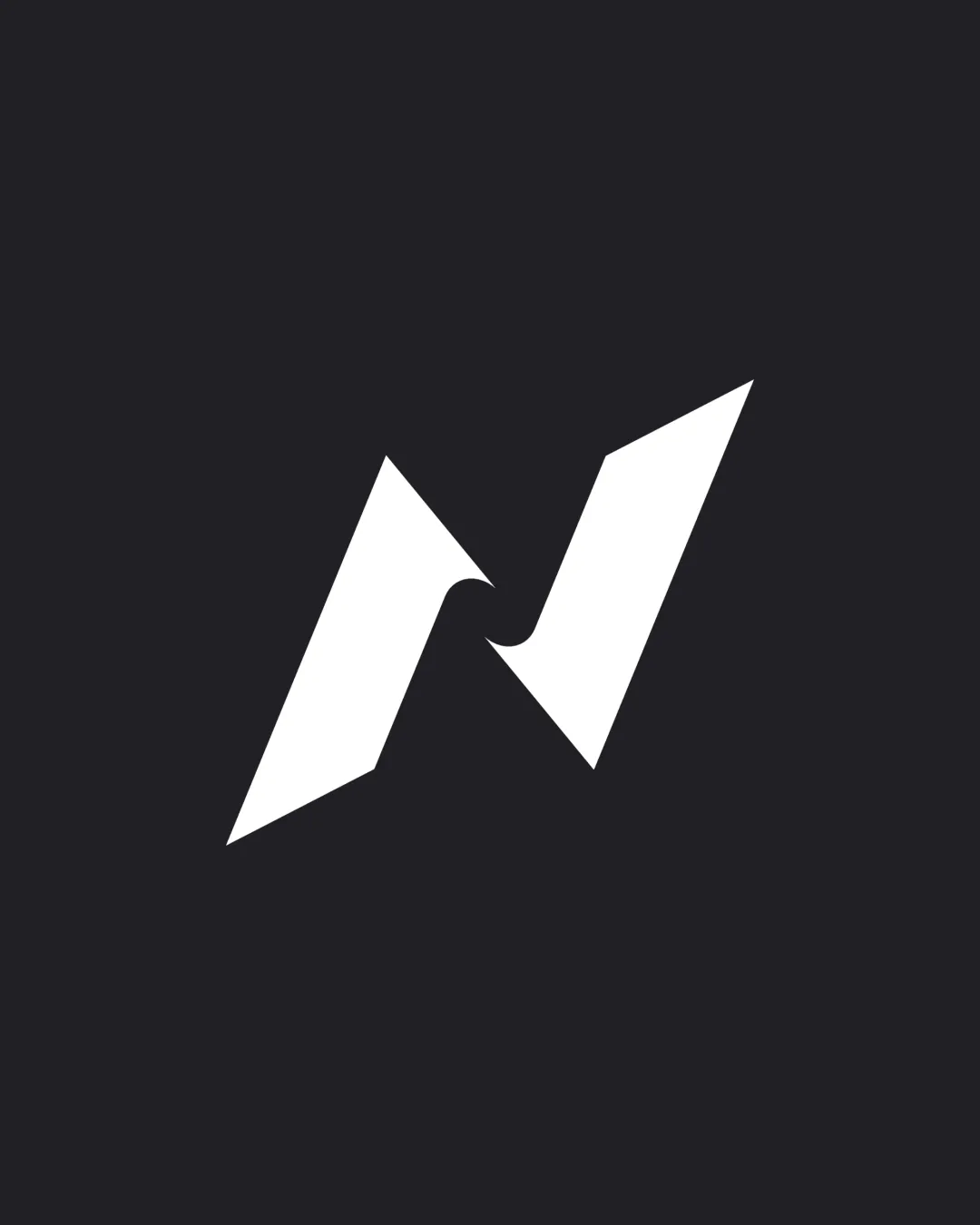 Minimalist Geometric Abstract Angular Logo logo
