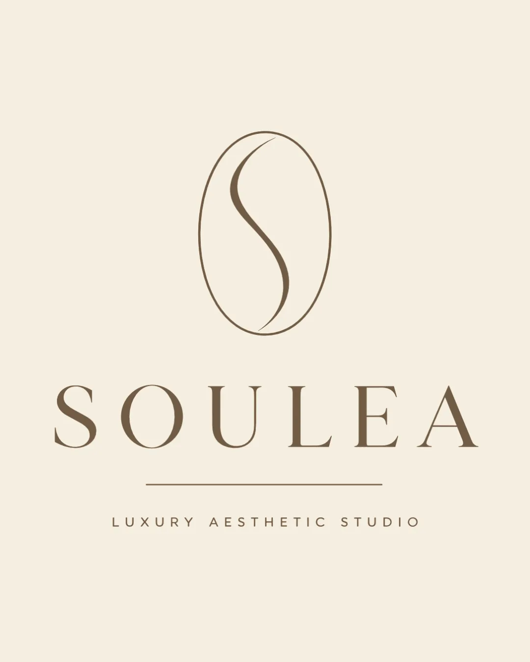 SOULEA
LUXURY AESTHETIC STUDIO logo review