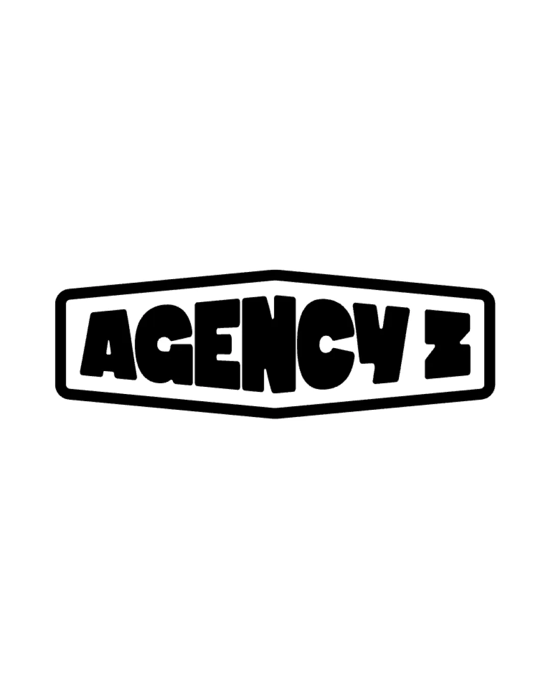 Agency Z Bold Logo Review logo