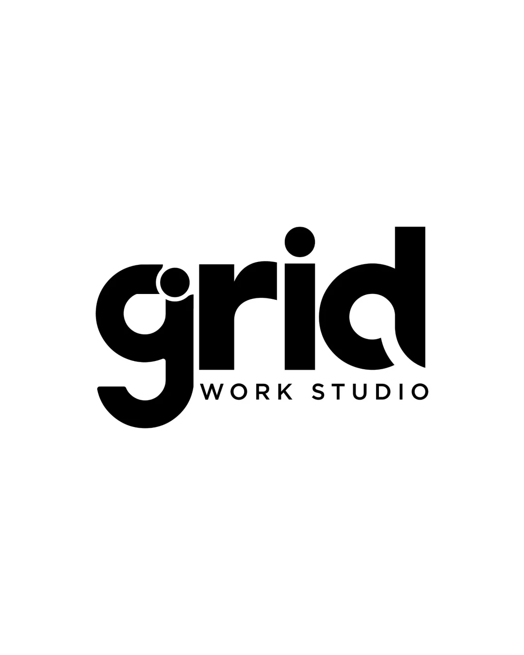 Grid Work Studio Bold Logo logo
