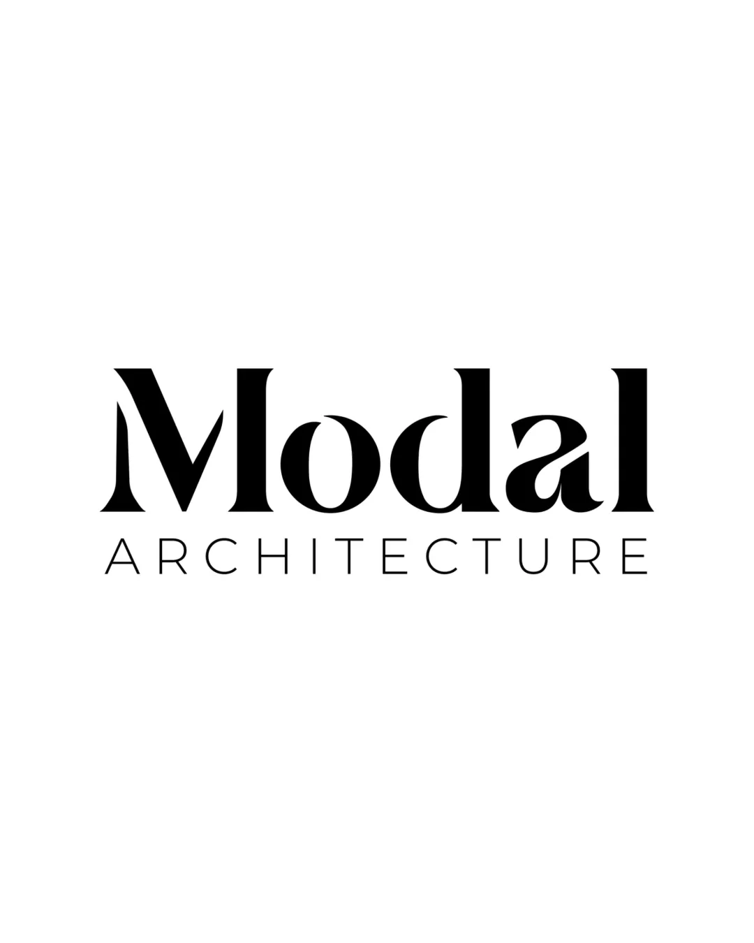 Modal Architecture Modern Logo Review logo