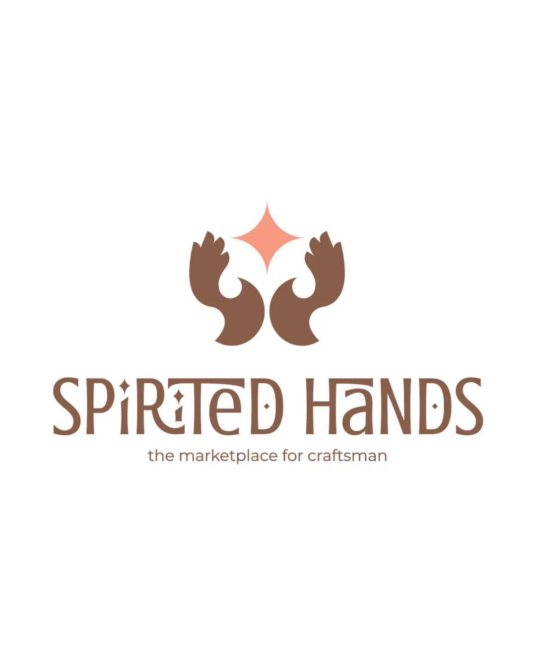 Spirited Hands Marketplace Crafts Logo logo