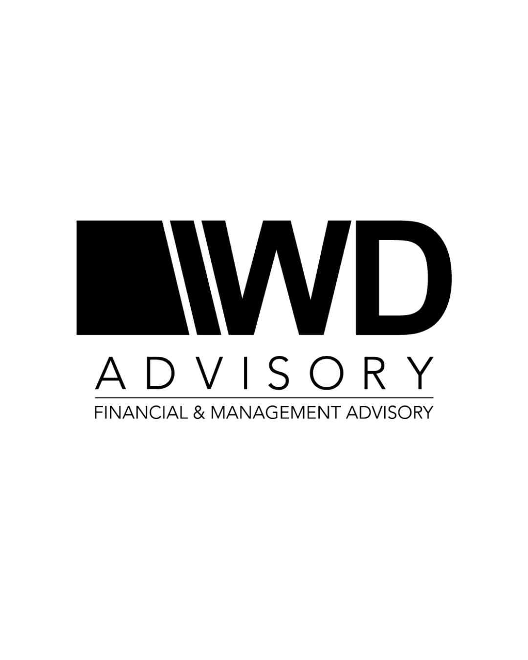 Wd Advisory Financial Finance Logo logo
