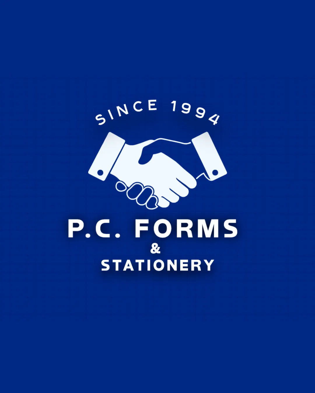 SINCE 1994 P.C. FORMS & STATIONERY logo
