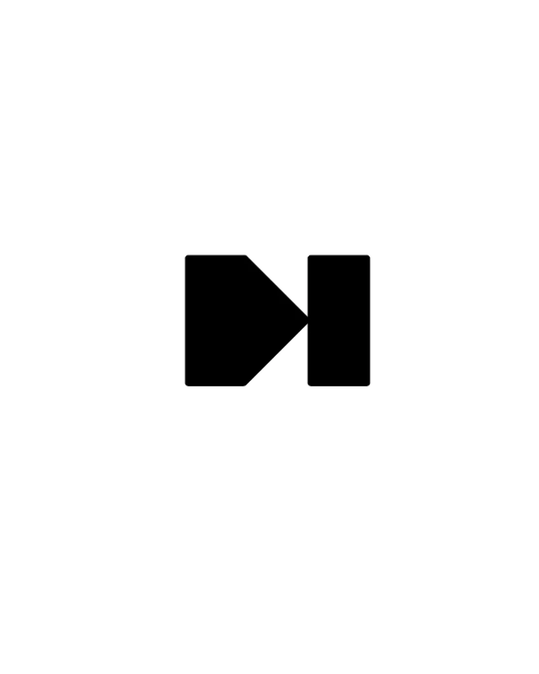 Flat Geometric Abstract Resembling Logo logo