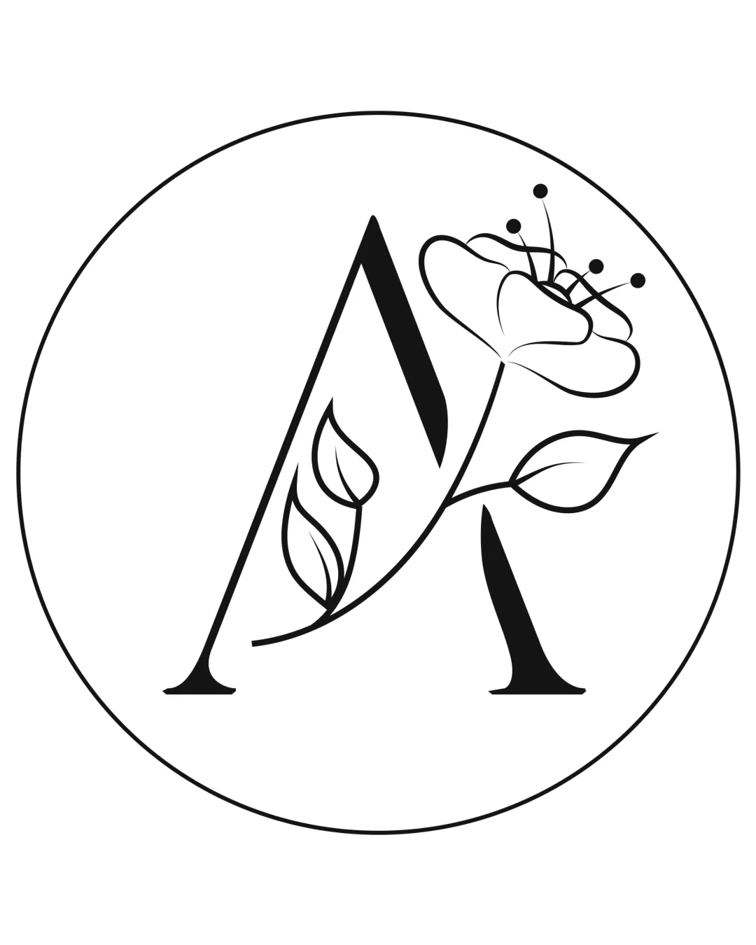 A Florist Logo Review Frk563 logo