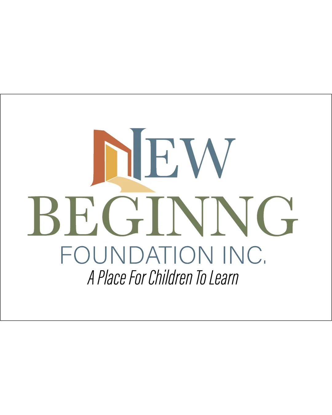 New Beginning Foundation Education Logo logo