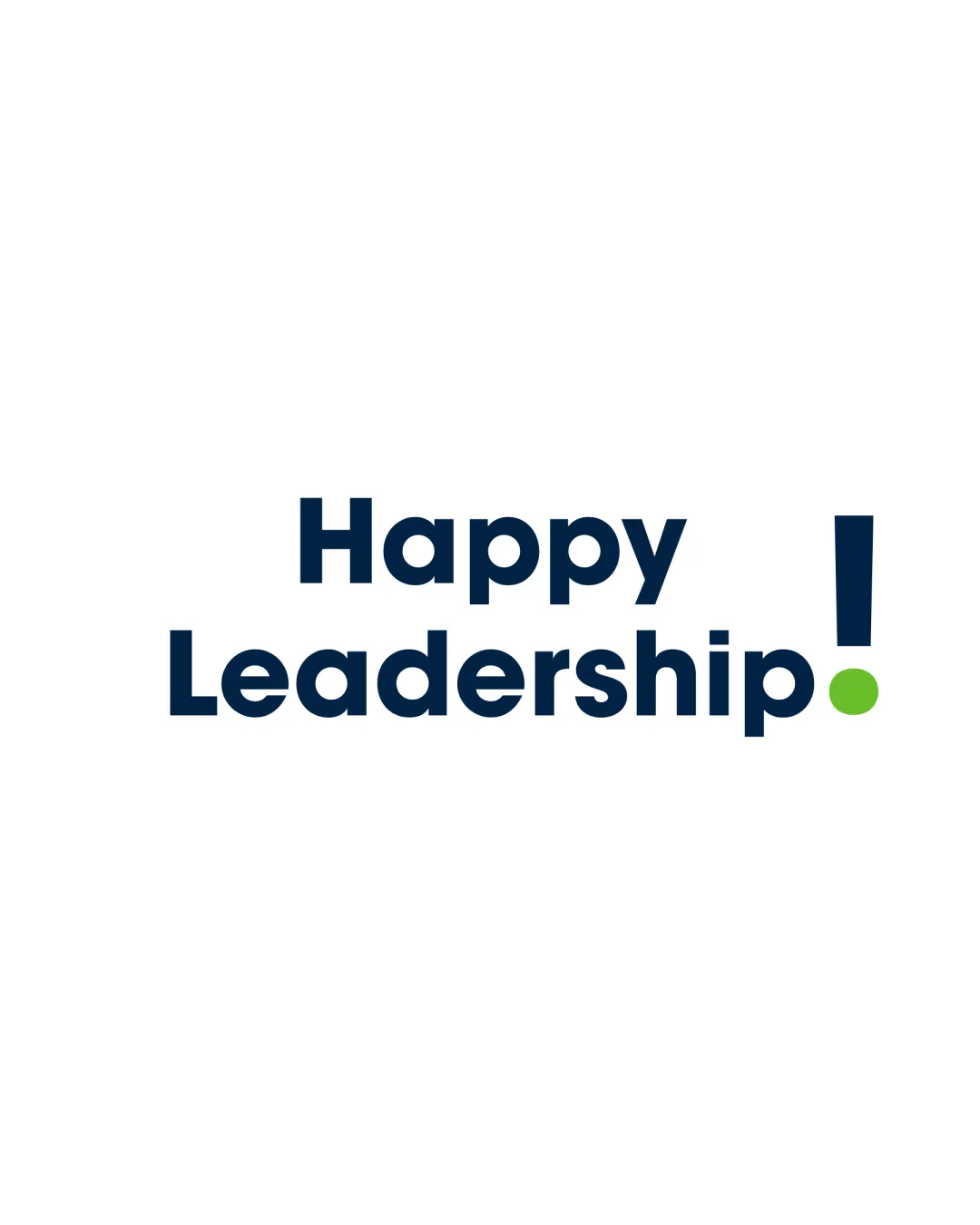 Happy Leadership Bold Logo Review logo