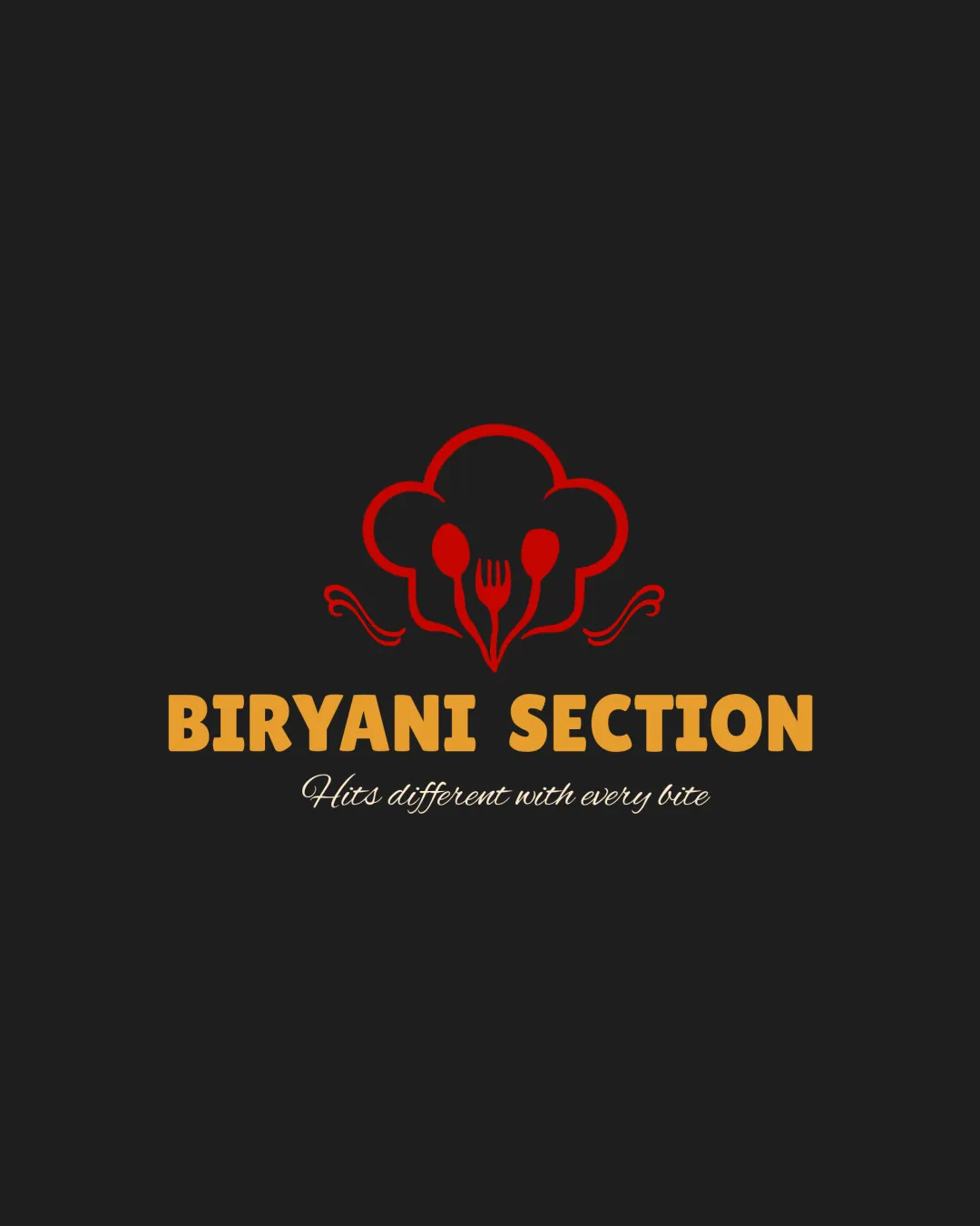 BIRYANI SECTION logo logo review