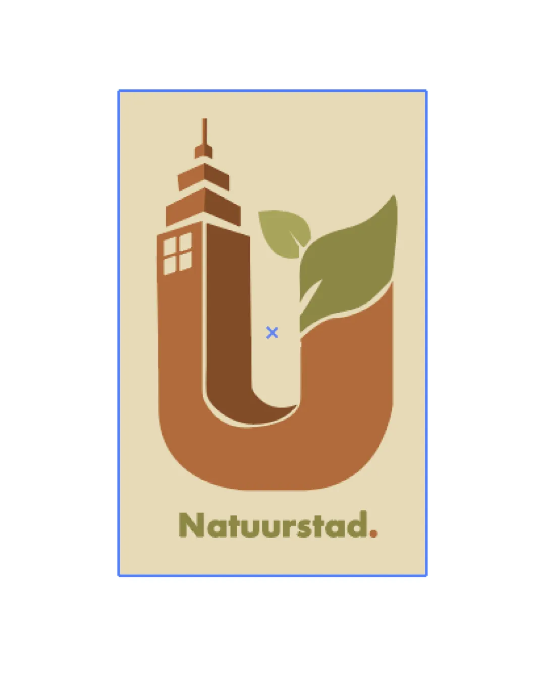 Natuurstad. urban-nature monogram logo logo review