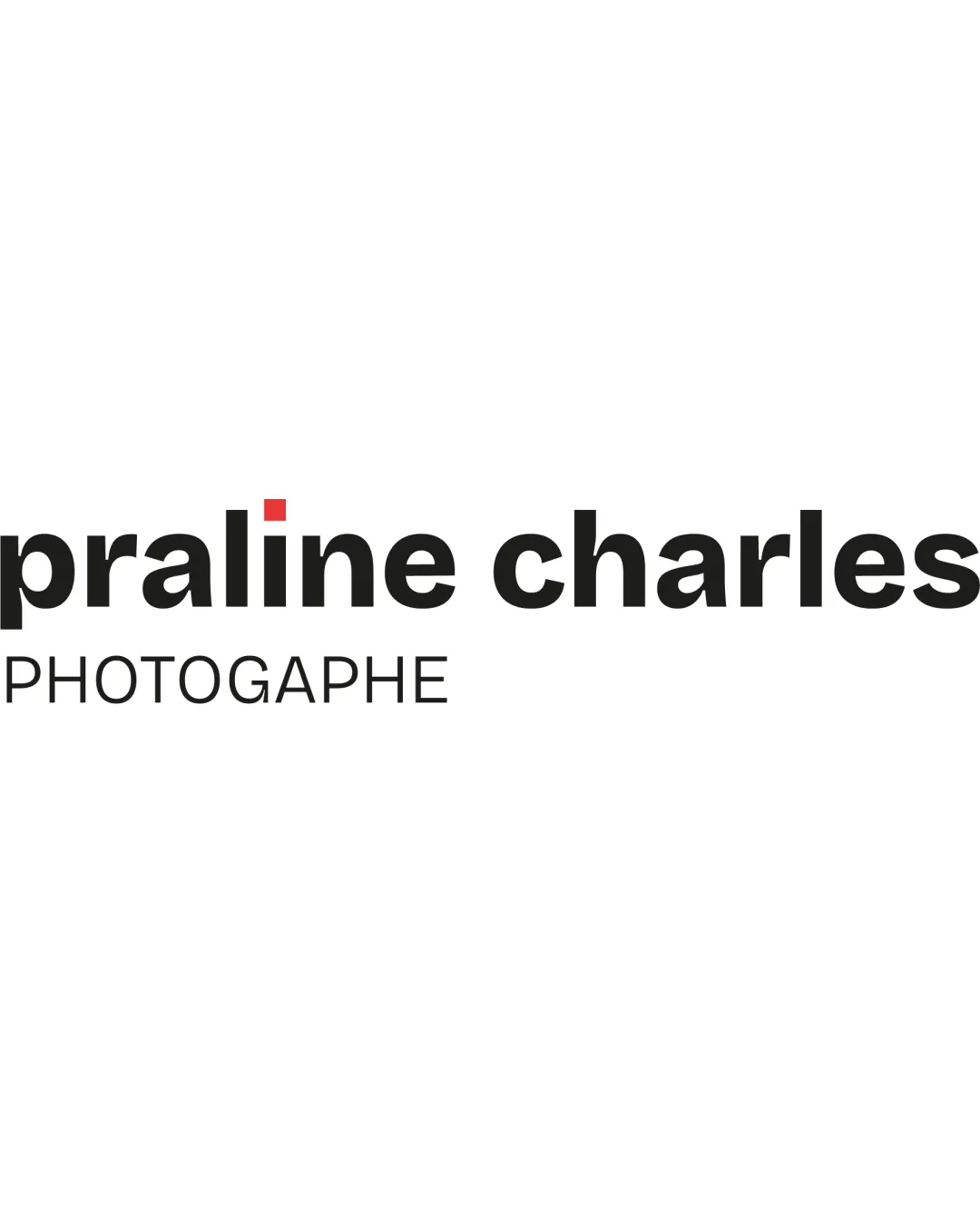 Praline Charles Photographe Photography Logo logo