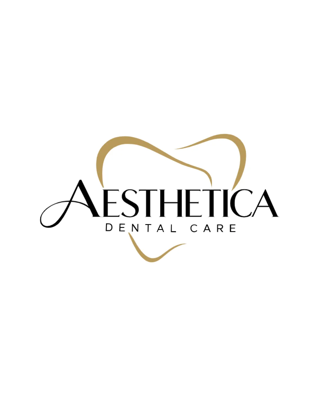 Aesthetica Dental Care Medical Logo logo