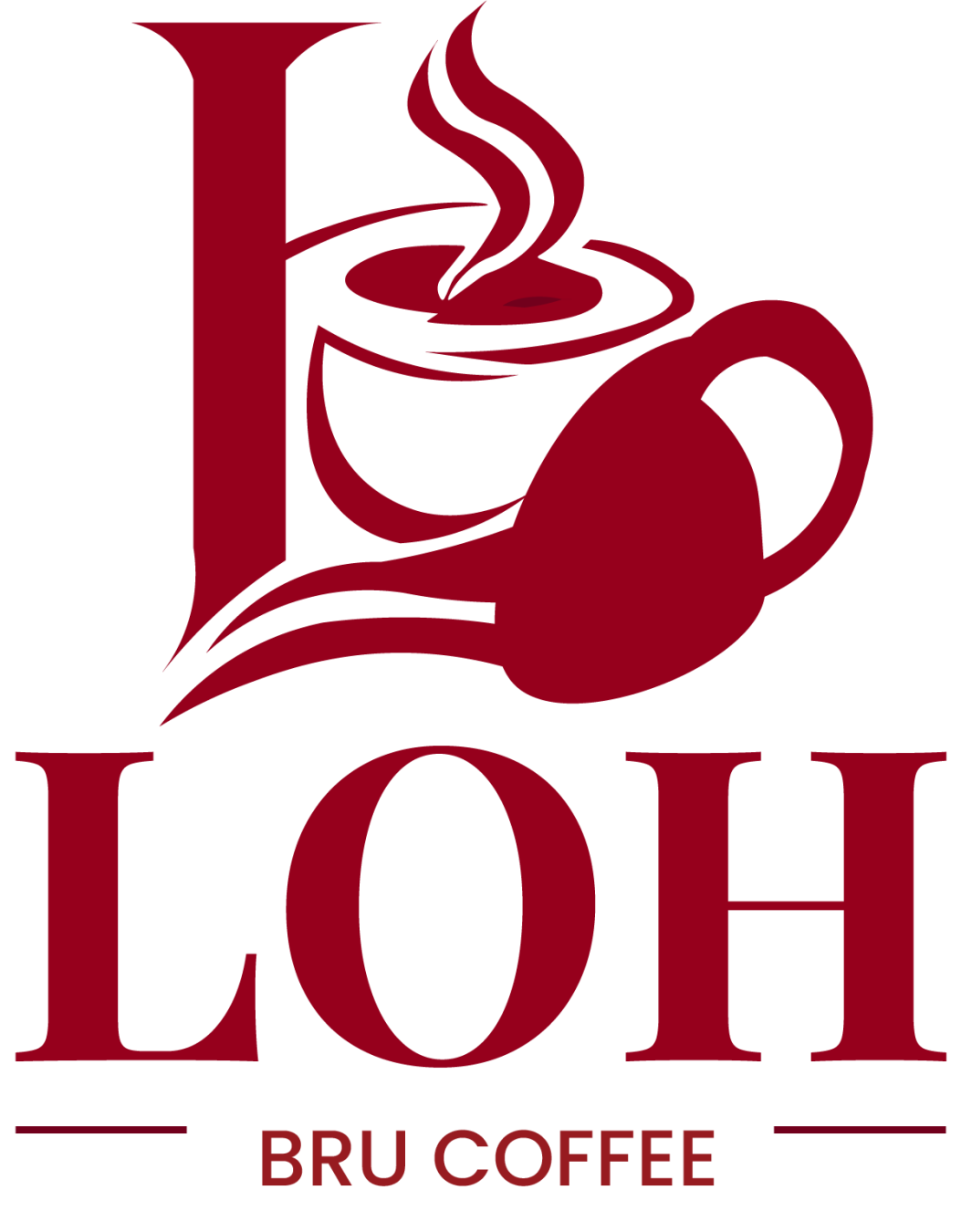 LOH BRU COFFEE logo logo