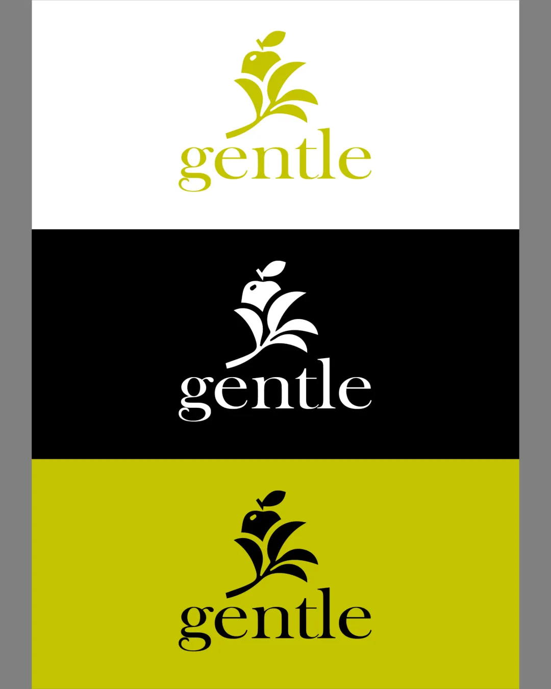 gentle logo concept B
